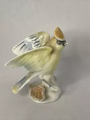Vintage Waxwing Bird Porcelain Figurine 1928 Mark  • $14.99