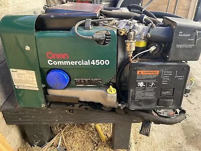 Onan Commercial 4500 Watts Generator Rv Motorhome Generator • $3895