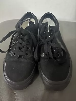 VANS Old Skool Sneaker - Black - Women’s US 6.5 • $20