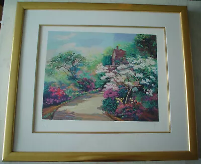 MARK KING Original Serigraph  Spring Magnolia Blossoms - Pencil Signed/Numbered • $190