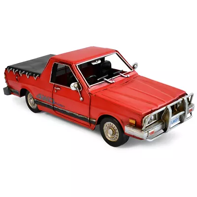 Boyle 1986 Subaru Brumby Ute Metal Ornament Home Vehicle/Car Decor Red 33cm • $82