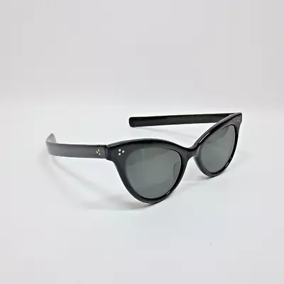 Victory Cateye Sunglass Vintage Frames Black 4-5 1/2” • $45