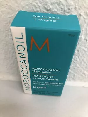 Moroccanoil Treatment Oil Light  0.85 Oz New In Box • $15.99