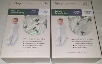 2x Disney ErgoPouch Cocoon Swaddle Bag - 3-6m (00) 6-8kg / 62-68cm - New In Box • $59.99