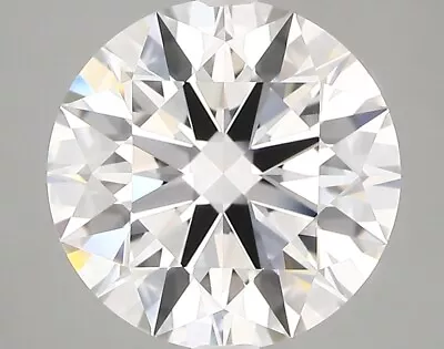 Lab-Created Diamond 4.66 Ct Round E VVS2 Quality Excellent Cut GIA Certified • $6227.25