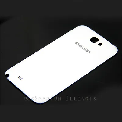 OEM Back Battery Cover Housing White Samsung Galaxy Note 2 II N7100 I605 L900 • $116.49