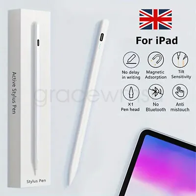 Stylus Pen For Apple IPad Pen / Pencil / Stylus With Palm Rejection - UK Stock • £9.89