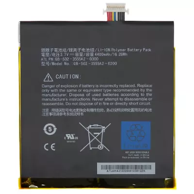 $3.49 • Buy Amazon 1st Generation Kindle Fire 7  D01400 Battery 3.7V 4400mAh 3555A2L