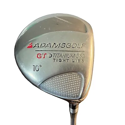 $43.11 • Buy Adams Tight Lies GT Titanium 363 10* Driver Regular Ultralite Graphite RH