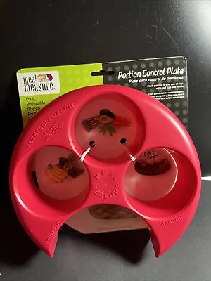 Portion Control Plate Meal Meausure Plates/Container For Weight Loss/Diet Tool • $7.93