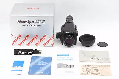 [Unused Box] Mamiya 645 E Film Camera + Sekor C 80mm F/2.8 + Lens Cap From JAPAN • $799.90