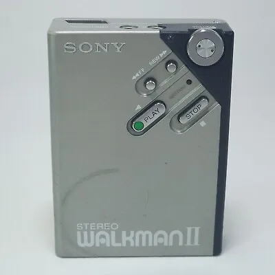 Sony Walkman WM-2 Personal Cassette Tape Player Rare Vintage • £114.95