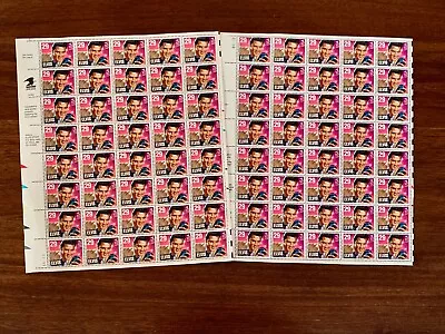 Lot Of 2 Elvis Presley Postage Stamps Full Sheets .29 Cents X 40 Stamps • $24.99