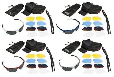 CHEX Ace Sailing Sunglasses Sports Glasses 5 Interchangeable Plastic Lenses  • £13.99