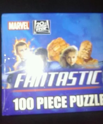 Marvel Comics THE FANTASTIC FOUR Movie 100 Piece PUZZLE 2005 NEW Sealed Pressman • $15.62