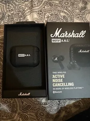 BNIB Marshall Motif ANC Wireless Ear Buds.  • $146.32