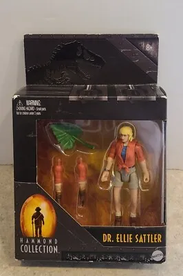 Jurassic World Hammond Collection Dr. Ellie Sattler 3.75  Figure 2022 Mattel NEW • $8.49