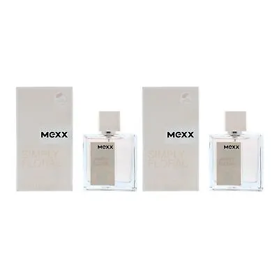 Mexx Simply Floral Eau De Toilette 50ml X 2 • £14