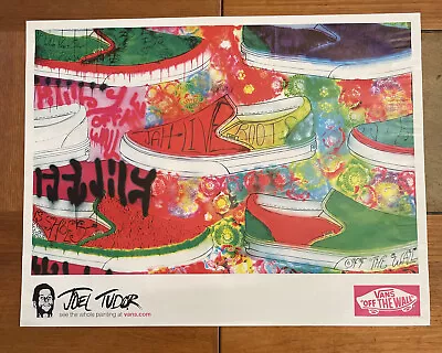 £49.11 • Buy Vans Shoes Joel Tudor Surfer Surfing Art Jah Live Roots Poster Store Display