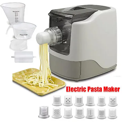 Electric Pasta Maker Machine Automatic Noodle Maker 13 Noodle Shape Spaghetti AU • $159.89