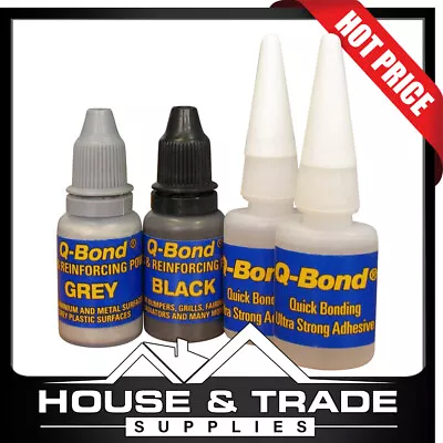 Q-Bond Adhesive With Reinforcing Powder Small Repair Kit Ultra Strong QB2 • $34.90