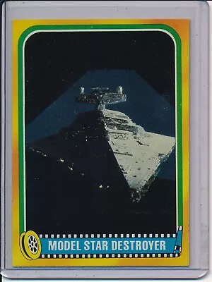 1980 Topps Empire Strikes Back Cards Series 3 # 351 - MODEL STAR DESTROYER • $2.59