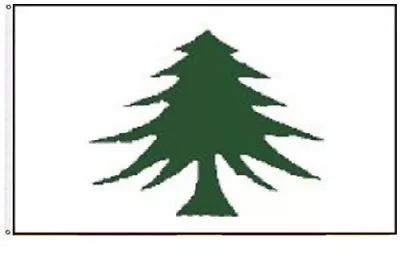 3x5 Massachusetts Navy 1775-1777 Pine Tree Washington Cruisers Flag 3'x5' Banner • $10.88