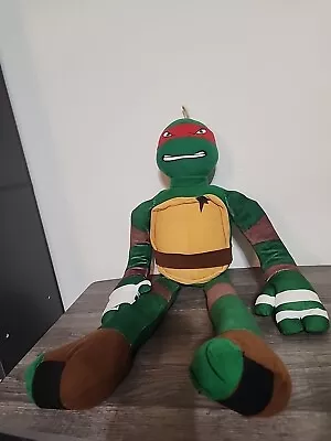 Nickelodeon TMNT Teenage Mutant Ninja Turtle Plush Raphael 24  Pillow Buddy • $15