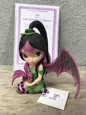 $39.95 • Buy Fairy Dragonling IVY Companions Jasmine Becket Griffith Figurine Certificate