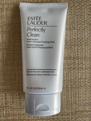 £22.95 • Buy Estee Lauder Perfectly Clean Foam Cleanser / Purifying Mask Full Size 150ml