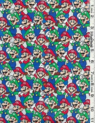 Nintendo Blue Super Mario & Lugi Packed By Springs Creative Bty • $12.99