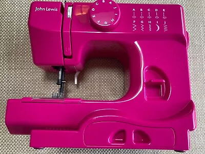 John Lewis Sewing Machine Mini Model JL-M Pink • £50