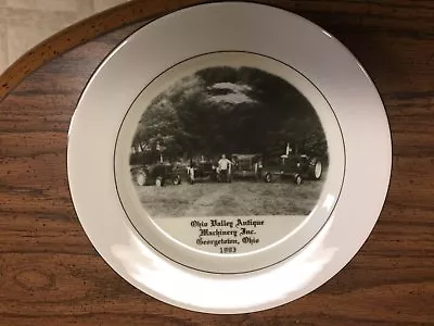 Case Deere Rumely Ford Tractor Plate Ohio Valley Antique Machinery 1993 • $10