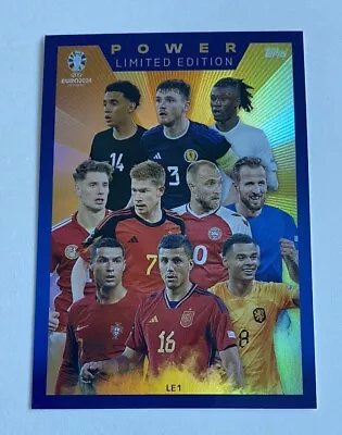 Power Limited Edition Topps Euro 2024 Match Attax • £1.50