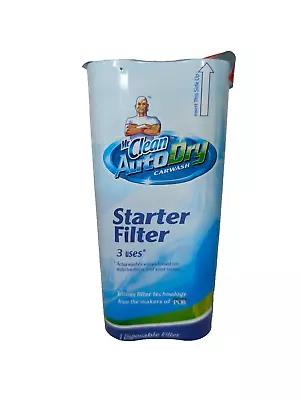 Mr Clean Auto Dry Car Wash Starter Filter Disposable 3 Uses NEW • $14.99