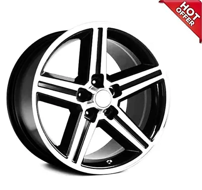 NEW 4ea 22X8.5 IROC Wheels Black Machined 5-lugs Rims 22  22inch (S13) • $1299