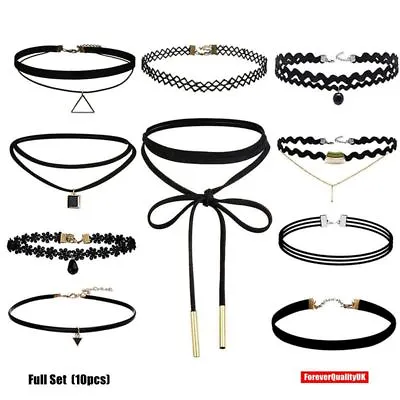 £4.99 • Buy Fashion Women Full Diamond Crystal Rhinestone Choker Necklace Wedding Jewellery