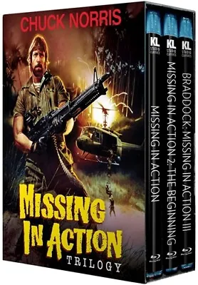 MISSING IN ACTION TRILOGY New Sealed Blu-ray 1 2 3 Chuck Norris • $40.08