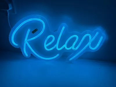 Relax  Led Light Up Sign • £32.99