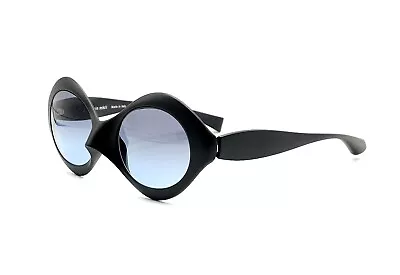 Alain Mikli A05017 Sunglasses A101/4C Matt Black /Blue Gradient Lenses New • £139.81