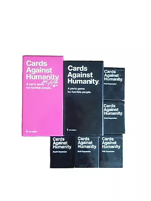 Cards Against Humanity AU Bundle Bulk For Her Expansion 1 3 4 5 6 Party Game • $99.99