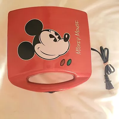 Disney Mickey Mouse French Toast Hot Sandwich Maker DCM-51 600W Tested & Working • $24.95