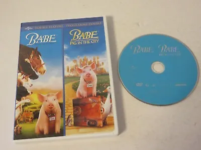 Babe & Babe Pig In The City Double Feature Unviersal 2 Film Dvd • $3.99