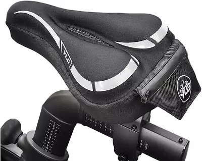 Bike Seat Cushion Cover For Peloton Bike & Plus YLG Memory Foam Bicycle Saddle  • $17.99