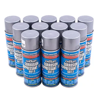 12 Cans Corrosion Suppressant Cosmoline Wax Metal Spray Protect Rust Prevention • $111.20