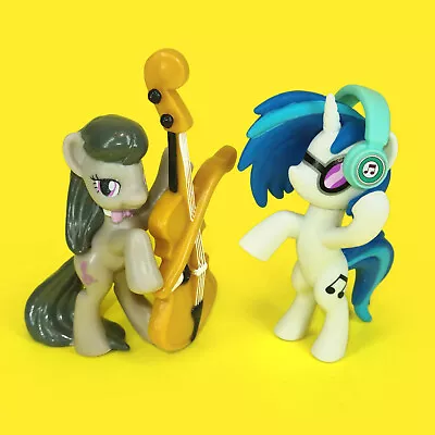 My Little Pony Set Of 2 Figures Octavia Melody And DJ Pon-3 (Vinyl Scratch) • $21.99