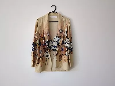 Alice McCall Stunning Sequin Floral Blouse Jacket Size 8  • $58.84