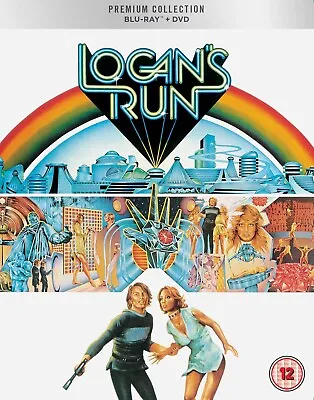 Logan’s Run Premium Blu-ray Dvd Exclusive Hmv Dual Edition 1976 New + Sealed 💿 • £21.95