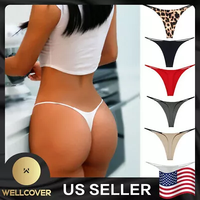 NEW Women Lingerie Thong G-string Briefs Bikini Panties Knicker Underwear • $4.90