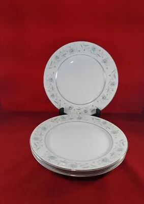 Vintage English Garden Fine China 1221 4 Dinner Plates 10'' Japan • $38